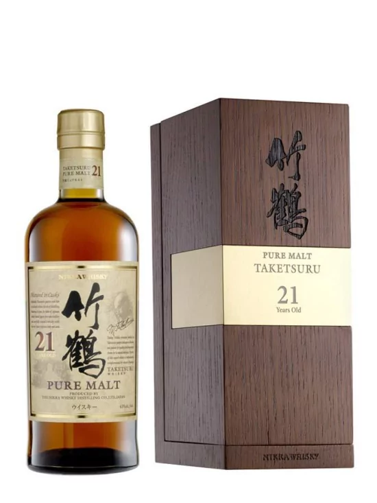 NIKKA 21 ans Taketsuru 43% (sans coffret bois) NIKKA 21 ans Taketsuru 43% (sans coffret bois)
