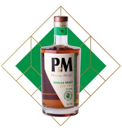 P&M Single Malt Tourbé 42% P&M - 1