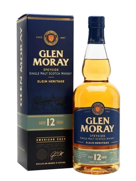 GLEN MORAY 12 ans 40% GLEN MORAY 12 ans 40%