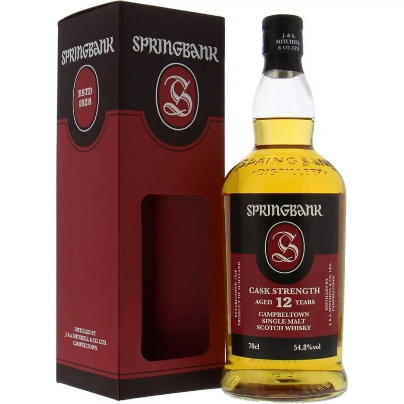 Écosse SPRINGBANK 12 ans 54.8% Batch 18