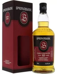 Écosse SPRINGBANK 12 ans 54.8% Batch 18
