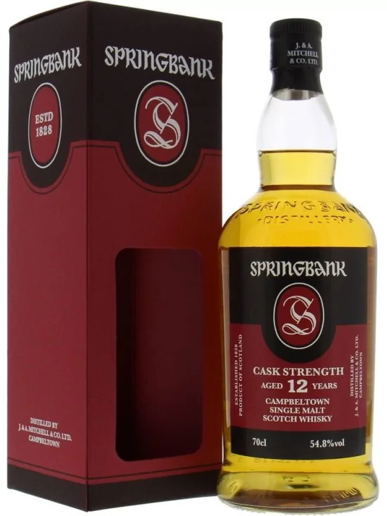 SPRINGBANK 12 ans 54.8% Batch 18