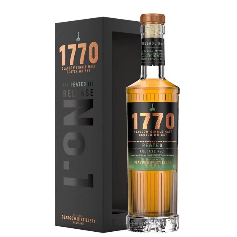 Écosse 1770 Glasgow Single Malt Peated 46%