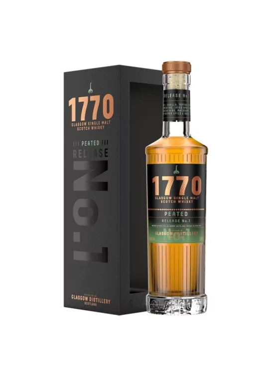 1770 Glasgow Single Malt Peated 46% 1770 Glasgow Single Malt Peated 46%