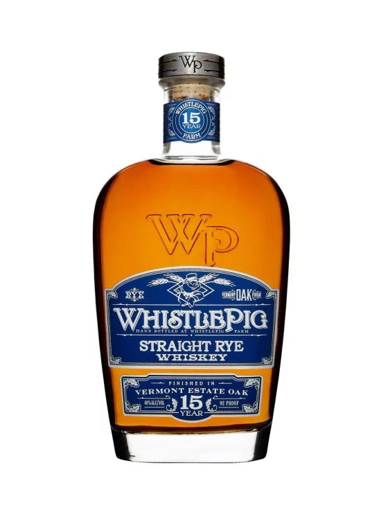 WHISTLE PIG 15 Ans Rye Whiskey 46% WHISTLE PIG 15 Ans Rye Whiskey 46%