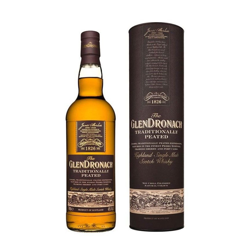 Écosse GLENDRONACH Traditionally Peated 48%