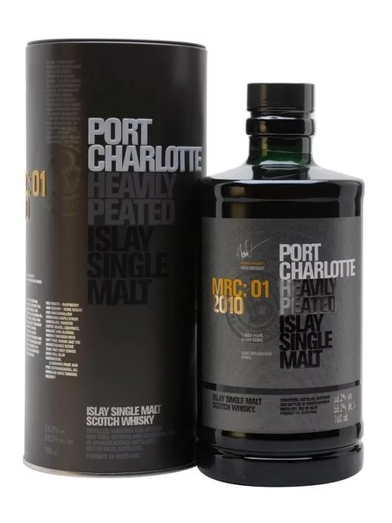 Whisky PORT CHARLOTTE MRC 01 2010 59.2% 70cl