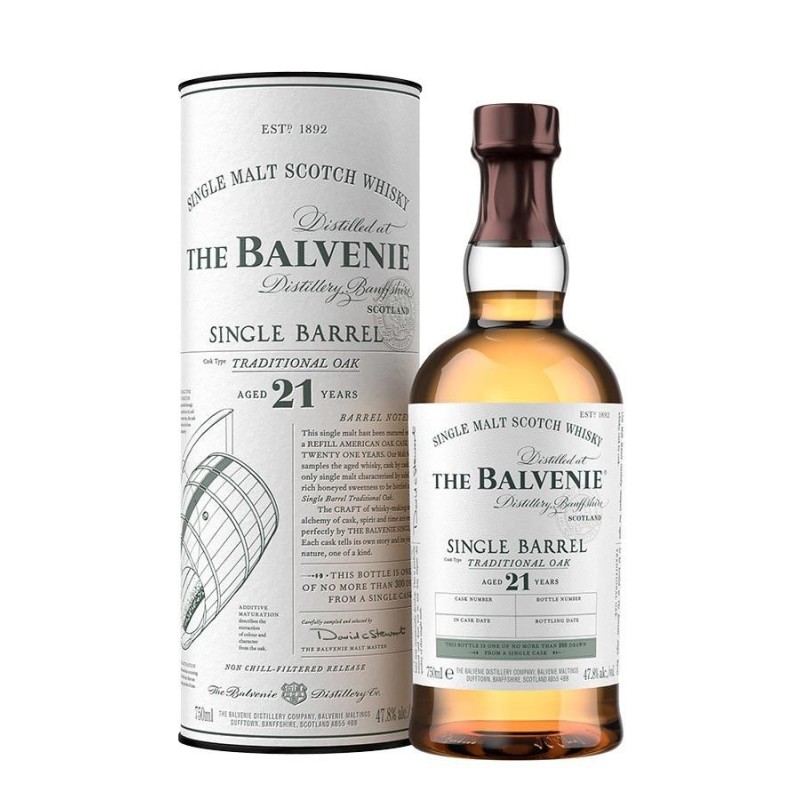 BALVENIE (The) 21 ans Single Barrel Traditional Oak 2020 47.80%