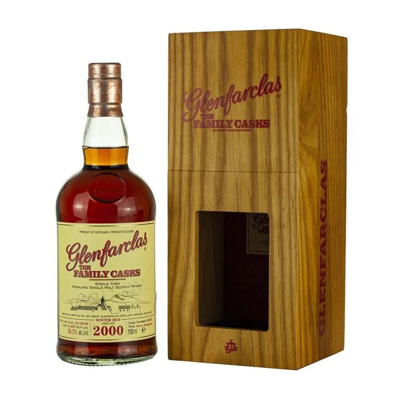 Écosse GLENFARCLAS 2000 (cask 4084) Family Casks 53.7%