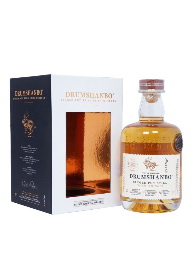 DRUMSHANBO Single Pot Still Irish Whiskey 43%