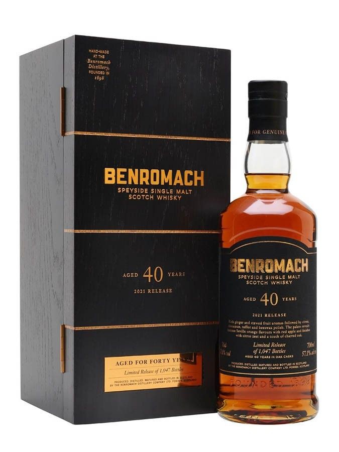 BENROMACH 40 ans Edition 2021 57.10%