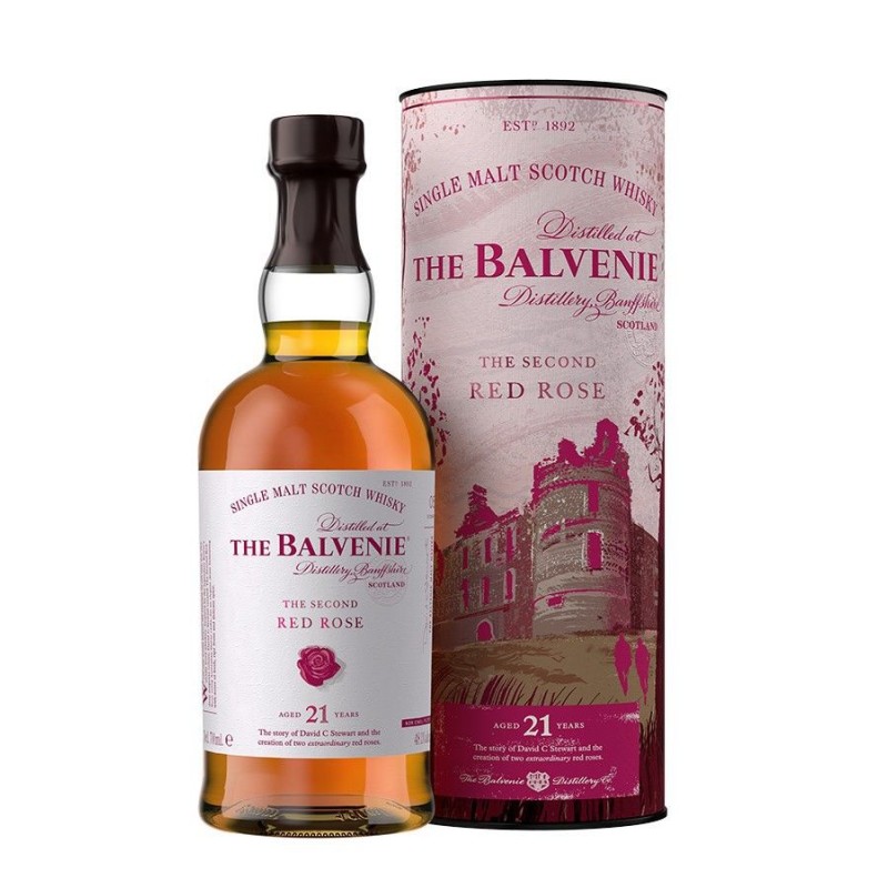 Écosse BALVENIE (The) 21 ans The Second Red Rose 48,1%