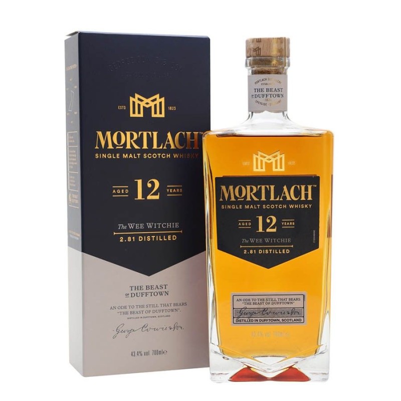 Écosse MORTLACH 12 ans The Wee Witchie 43,4%
