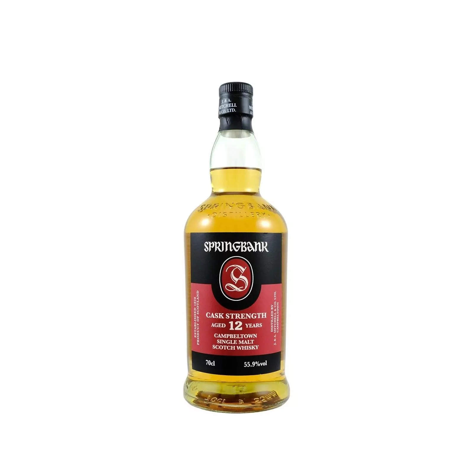 Écosse SPRINGBANK 12 ans Cask Strength 55.9% batch 23