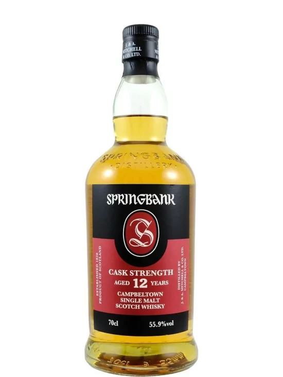 SPRINGBANK 12 ans Cask Strength 55.9% batch 23 SPRINGBANK 12 ans Cask Strength 55.9% batch 23