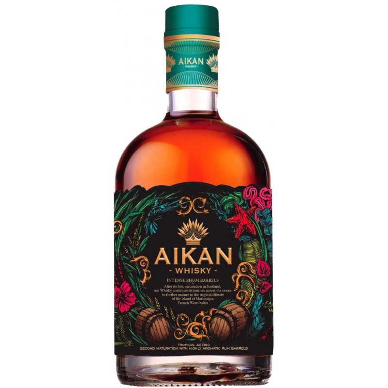 AIKAN Whisky Intense Rhum Barrels 40% AIKAN - 1