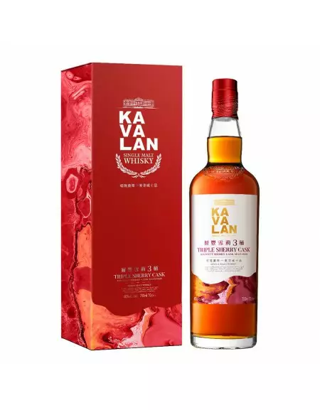 KAVALAN Triple Sherry Cask Single Malt Whisky 40%