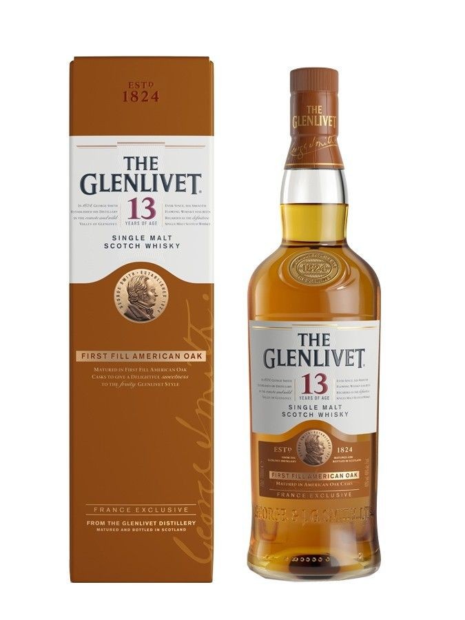 Whisky GLENLIVET (The) 13 Ans First Fill 40% 70cl