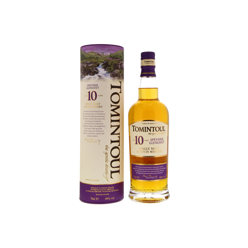 TOMINTOUL 10 Ans 40% TOMINTOUL - 1