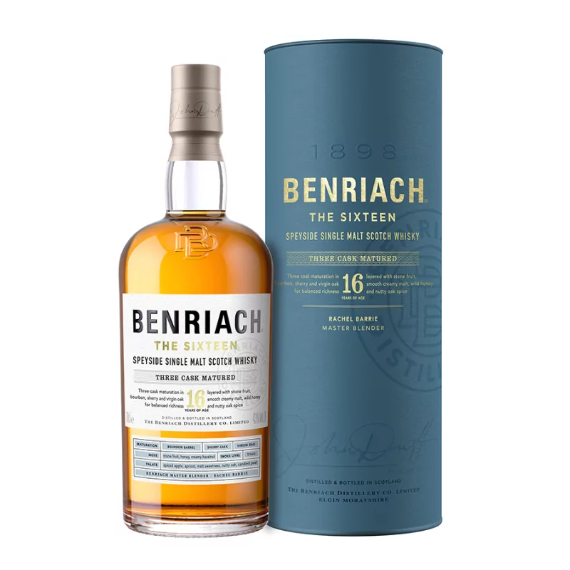 Écosse BENRIACH 16 Ans The Sixteen 43%