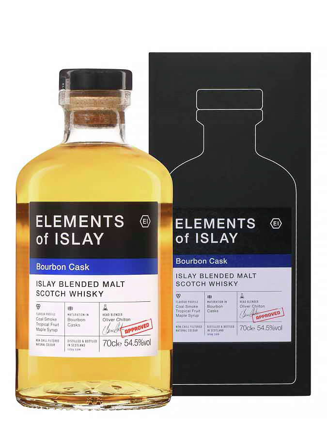 ELEMENTS OF ISLAY Bourbon Cask 54,5%