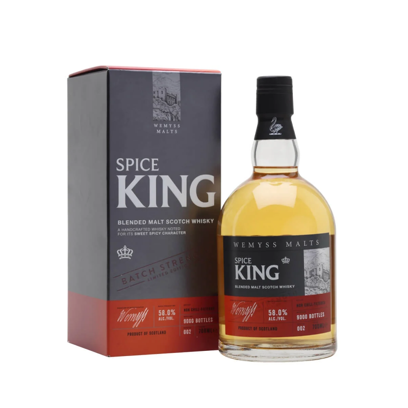 Écosse WEMYSS MALT Spice King 58% (batch 2)