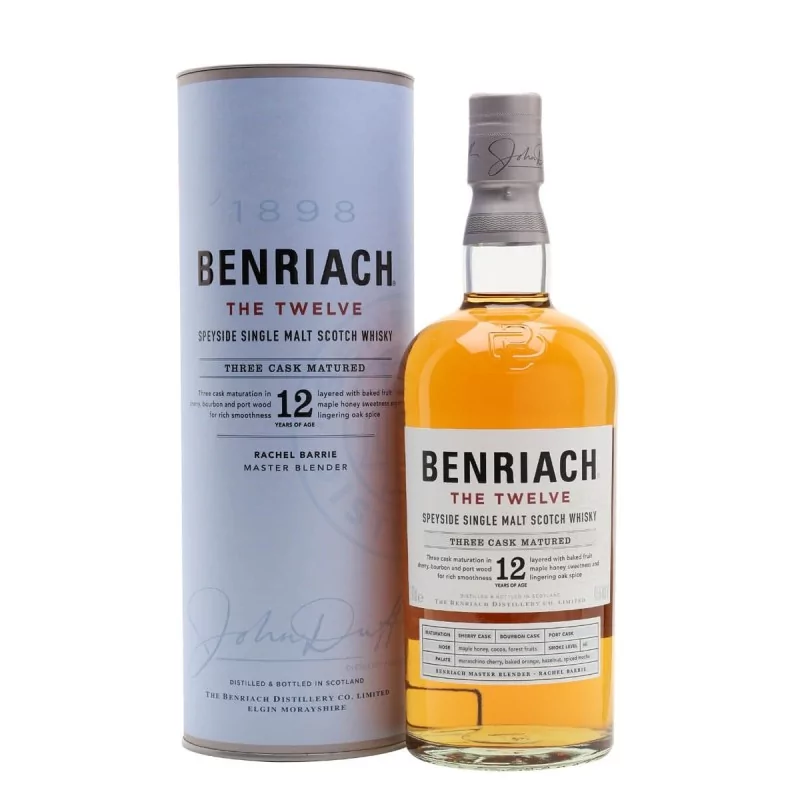 Écosse BENRIACH The Twelve 12 Ans 46%