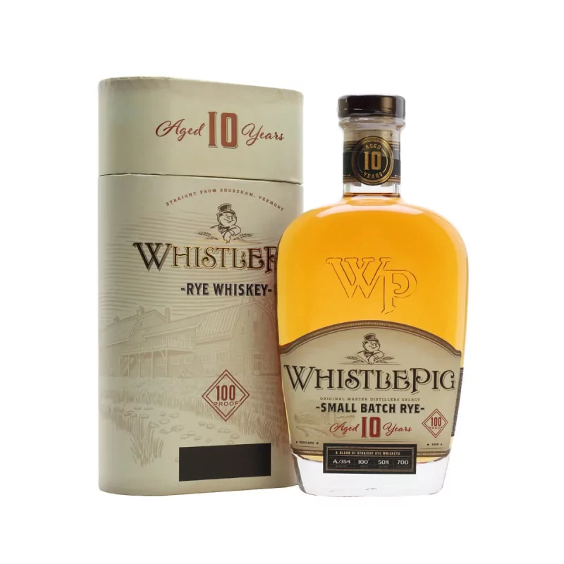 États-Unis WHISTLE PIG 10 ans Small Batch Rye 50%