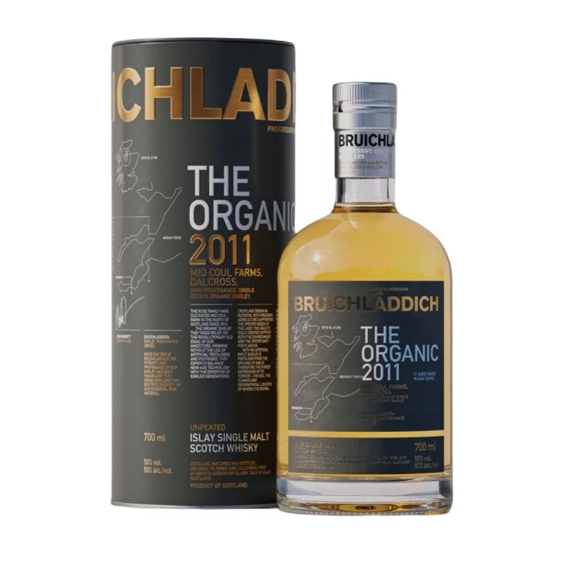 Écosse BRUICHLADDICH The Organic 2011 50%