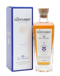 Écosse GLENTURRET 10 Ans Peat Smoked 50% (Release 2022)