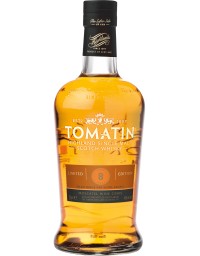 Écosse TOMATIN 8 ans Moscatel Wine Cask 43% (avec étui)
