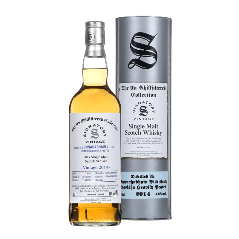 BUNNAHABHAIN STAOISHA 7 ans 2014 Signatory 46%