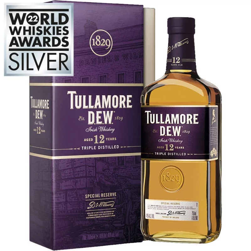 Irlande TULLAMORE DEW 12 ans Special Reserve 40%