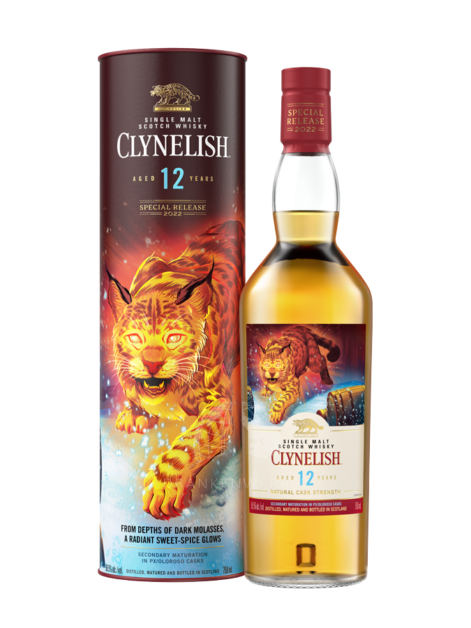CLYNELISH 12 ans Diageo Release 2022 58,5%