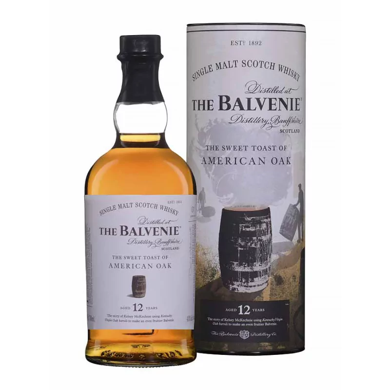 Écosse BALVENIE (The) 12 ans Sweet Toast Of American Oak 43%