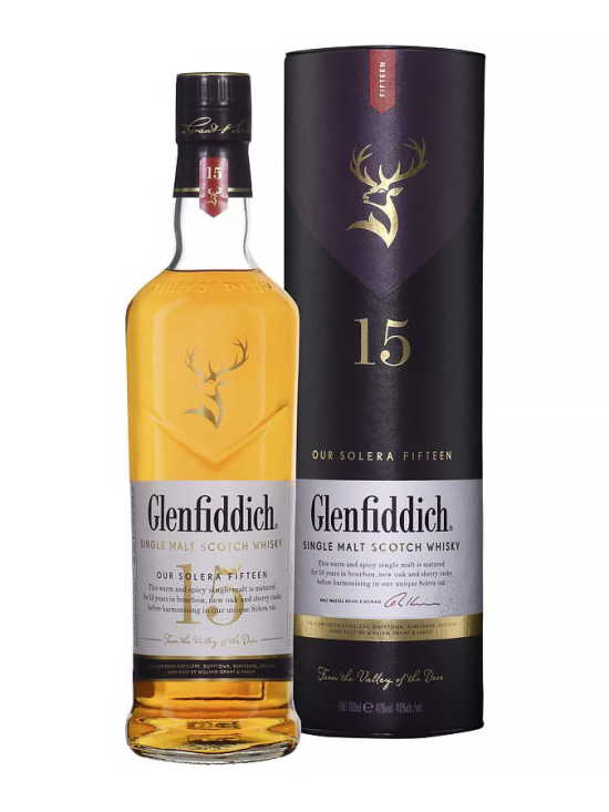 GLENFIDDICH 15 ans Solera 40%