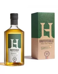 Tous Les Whiskies HAUTEFEUILLE Single Malt Esquisse Tourbé 43.3%