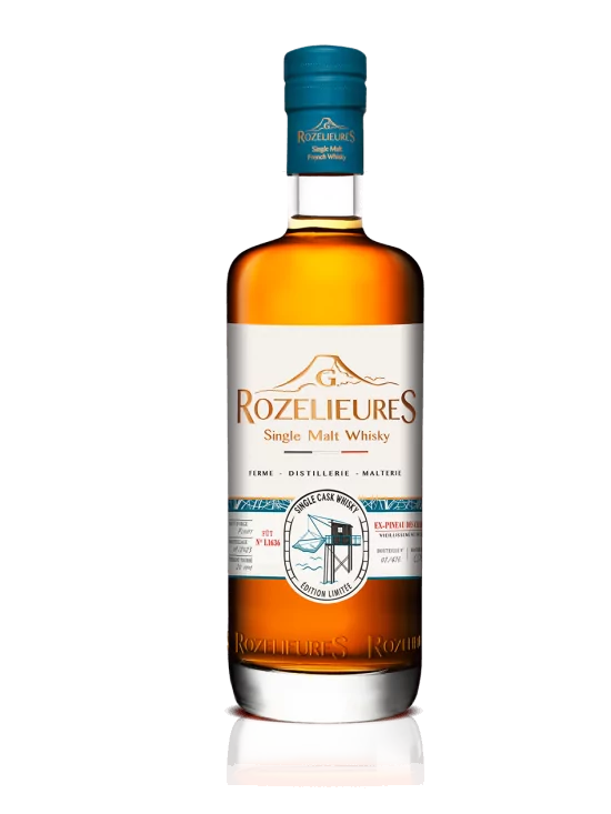 ROZELIEURES Exception Fût Unique Pineau des Charentes 43% (Avec étui). ROZELIEURES Exception Fût Unique Pineau des Charentes 43% (Avec étui).