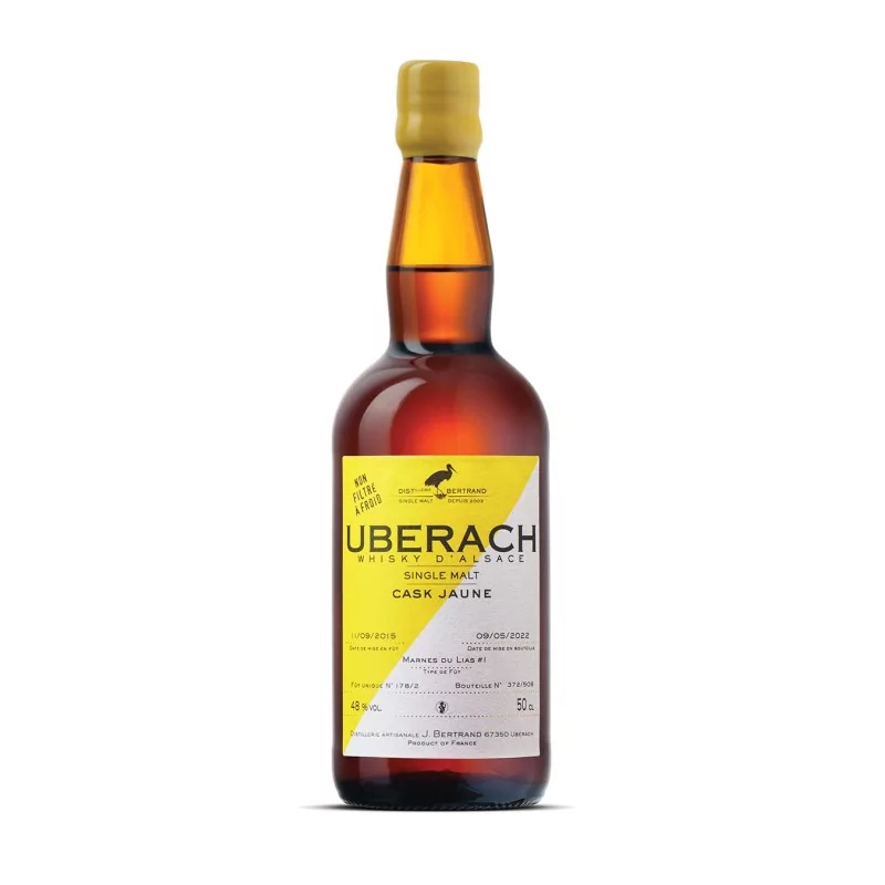 France UBERACH Single Malt Cask Jaune 48% 50cl