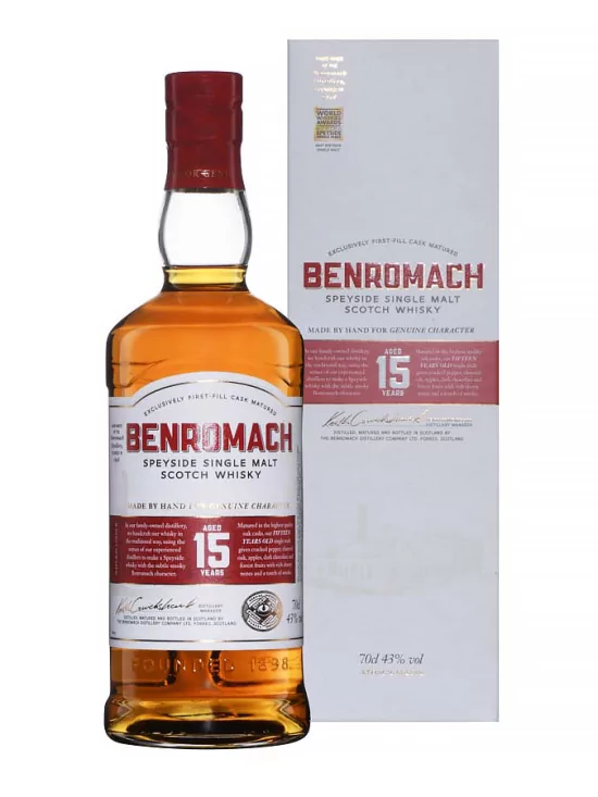 BENROMACH 15 ans 43% BENROMACH 15 ans 43%