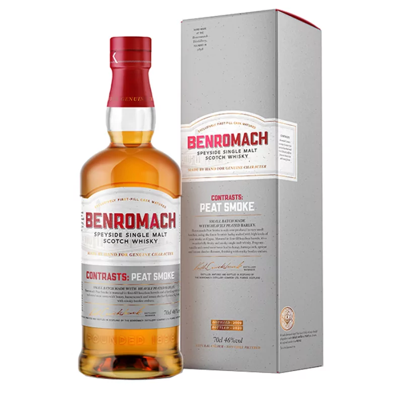 Écosse BENROMACH Peat Smoke 46%