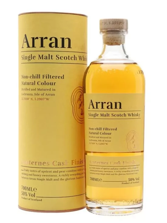 ARRAN The Sauternes Cask Finish 50% ARRAN The Sauternes Cask Finish 50%