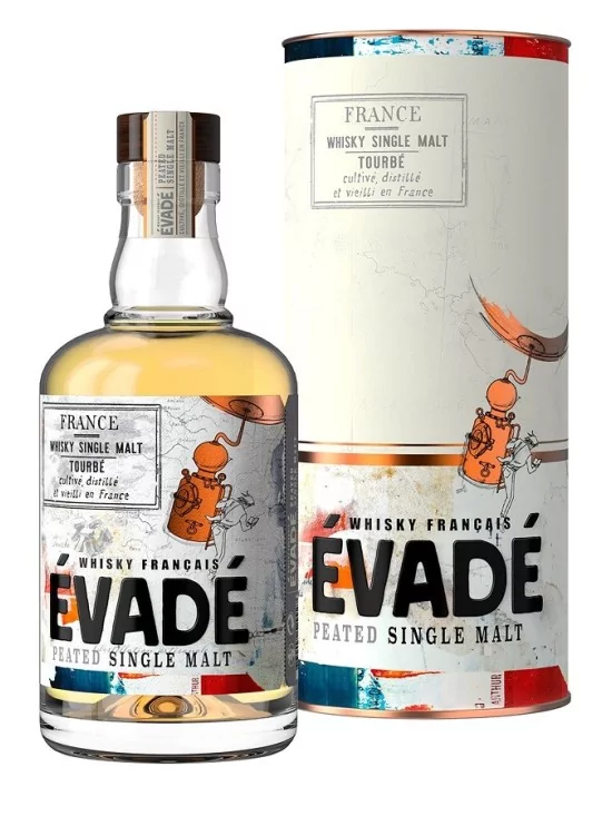 ÉVADÉ Single Malt Tourbé 43% ÉVADÉ Single Malt Tourbé 43%