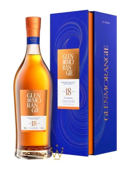 GLENMORANGIE 18 ans The Infinita 43% (sous coffret) GLENMORANGIE 18 ans The Infinita 43% (sous coffret)