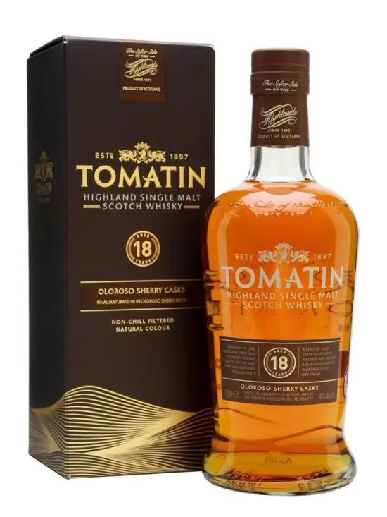 TOMATIN 18 ans Oloroso Sherry Cask 46%