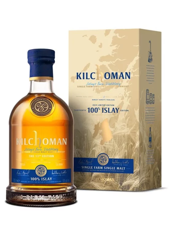 KILCHOMAN 100% Islay 9 Ans 15th Edition 50% KILCHOMAN 100% Islay 9 Ans 15th Edition 50%