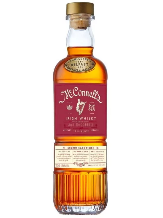 MC CONNELL'S 5 Ans Sherry Cask Finish 42% MC CONNELL'S 5 Ans Sherry Cask Finish 42%