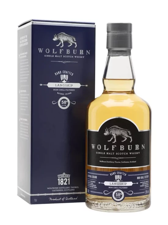 WOLFBURN Langskip Cask Strength 58% 70cl