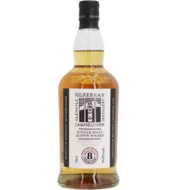 KILKERRAN 8 ans Bourbon Brut de Fût 55.60% (batch 11)