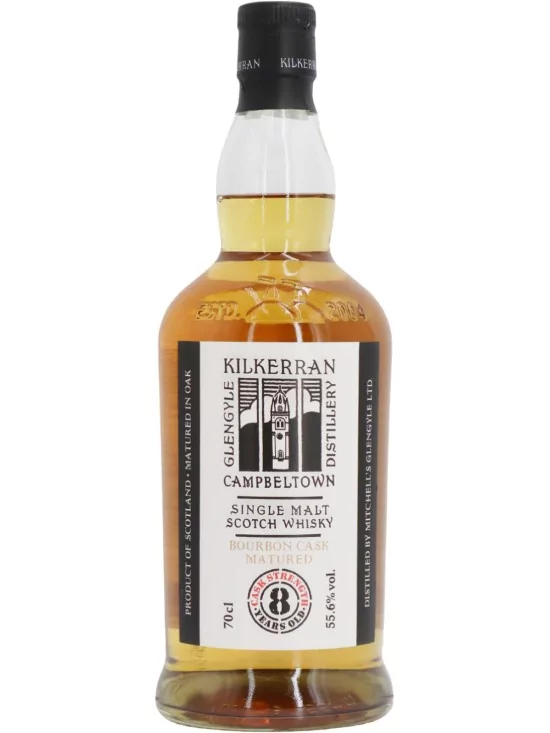 KILKERRAN 8 ans Bourbon Brut de Fût 55.60% (batch 11)